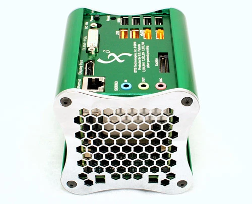There's half a dozen USB 2.0 ports to attach I/O peripherals, external storage and so on