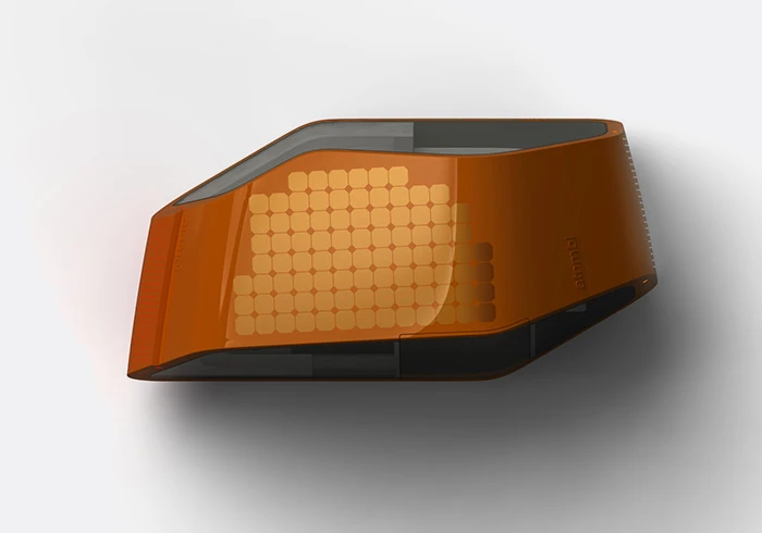 The roof will incorporate solar panels to help provide energy for the electric motors