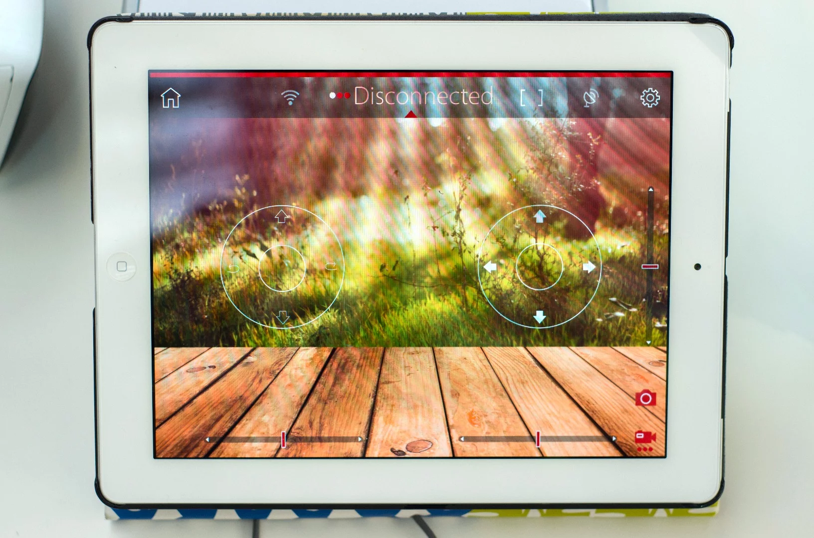The iOS app for the Micro Drone 3.0 can be used for controlling the drone, shooting video and still images, and sharing content