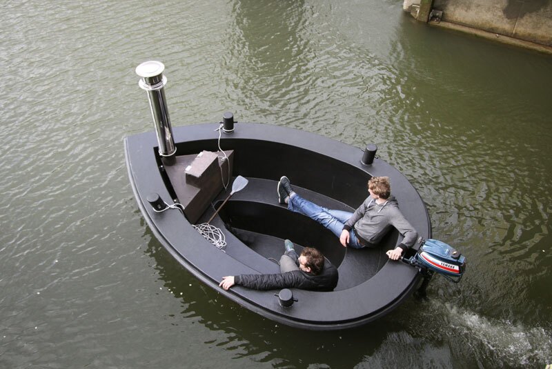 The HotTug can also be used without water