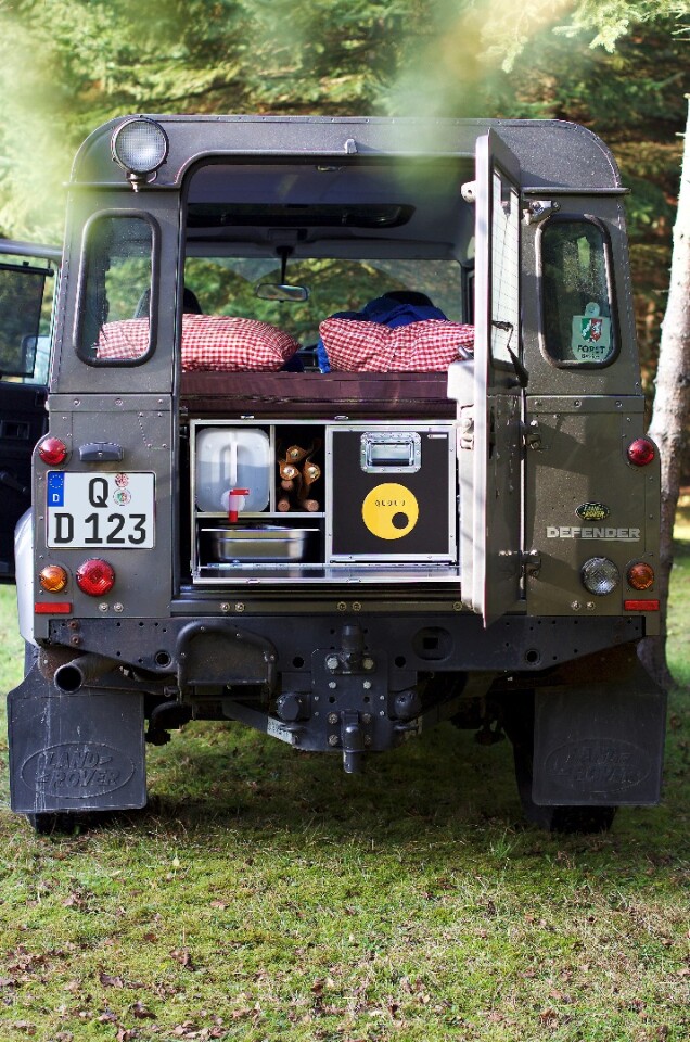 The D Box Creates A Basic Land Rover Defender Motorhome