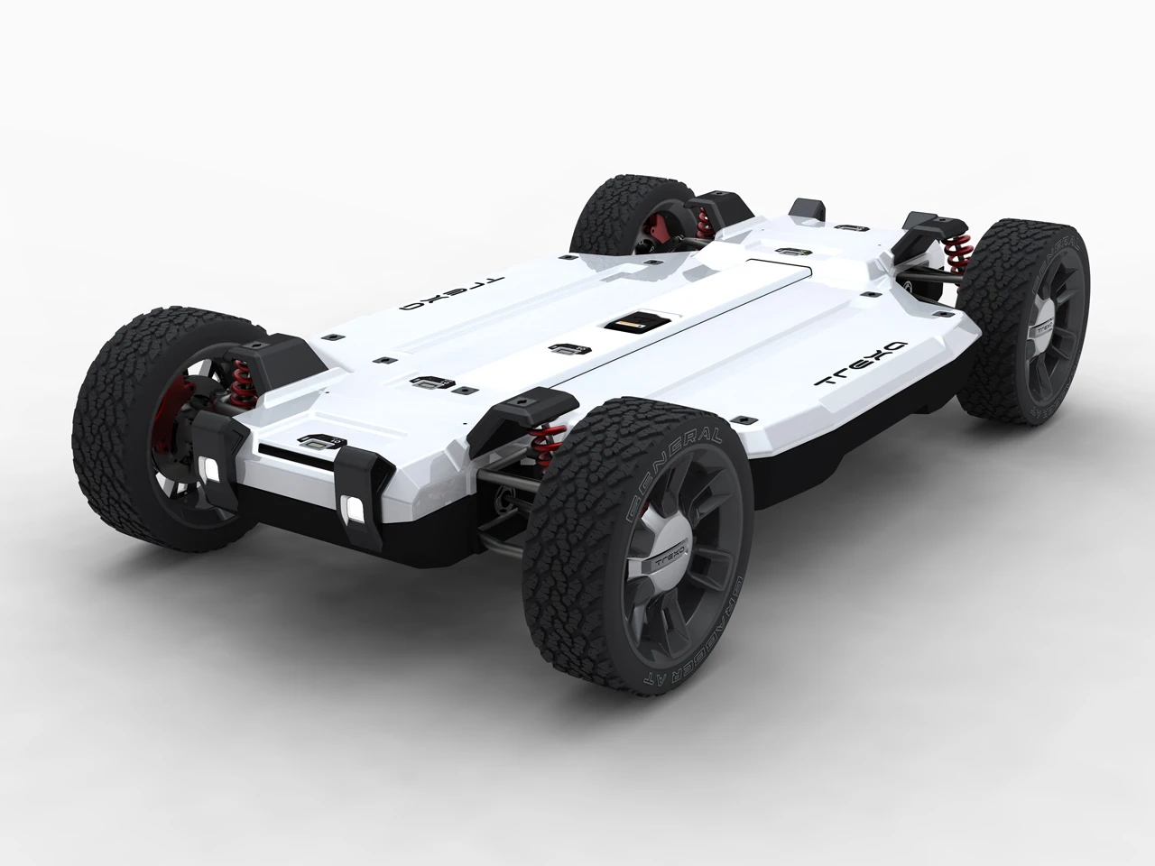 The modular platform will be available in various lengths to suit customer needs