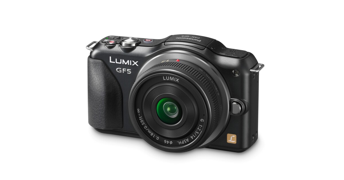 Panasonic's new LUMIX DMC-GF5 mirrorless camera revealed