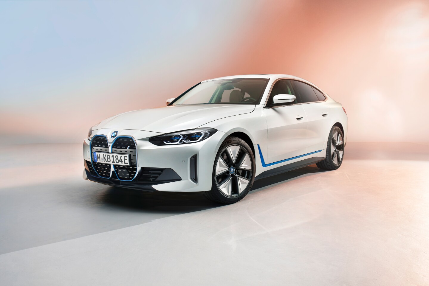 BMW designers did a few alterations at the front, but they left that huge intact