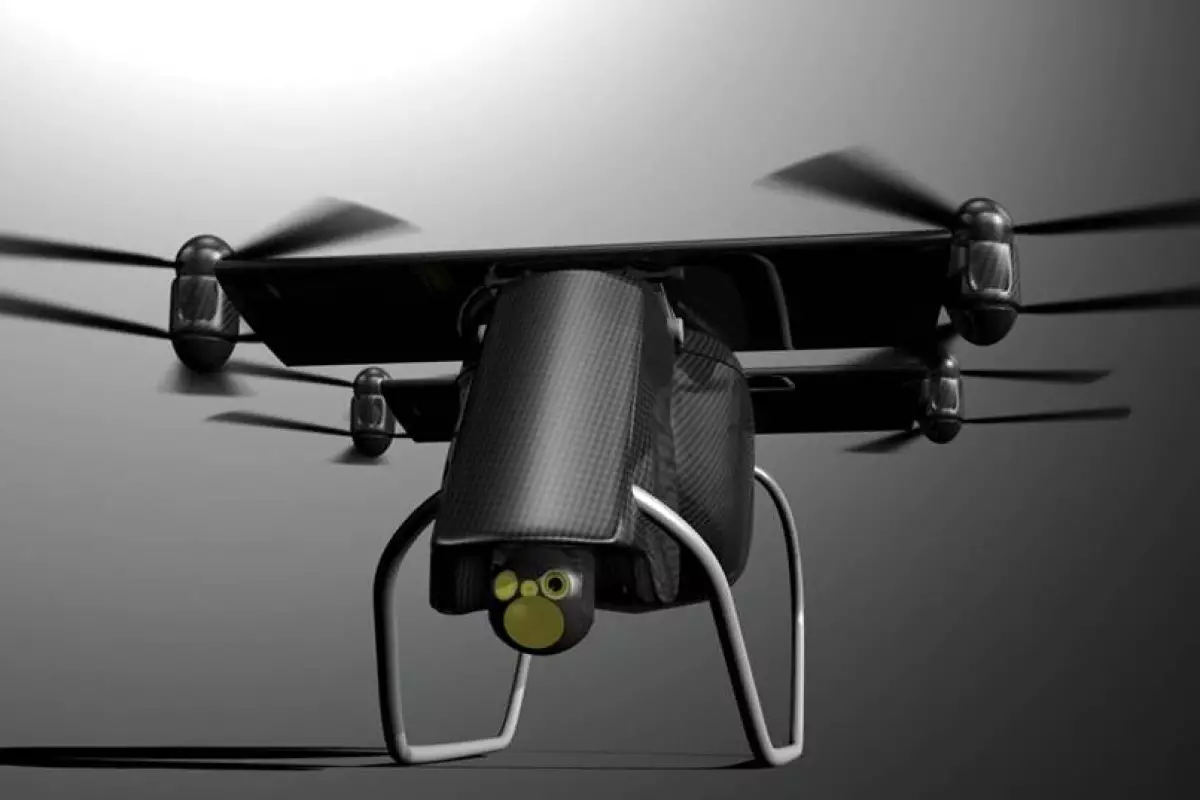 Cargo UAS promises to provide large lift capabilities in a small UAV