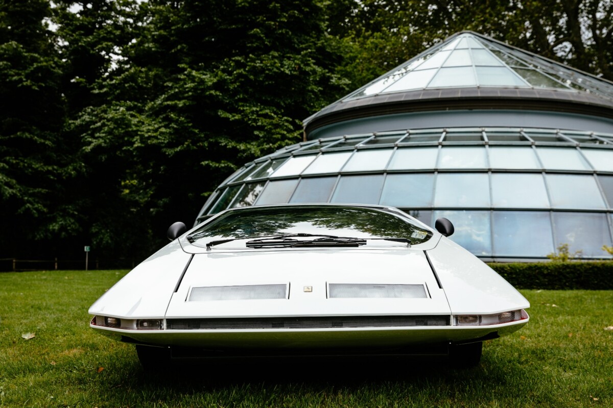 The Trofeo Auto & Design for the most exciting design was won by James Glickenhaus' 1970 Ferrari 512 S Modulo Coupé by Pininfarina