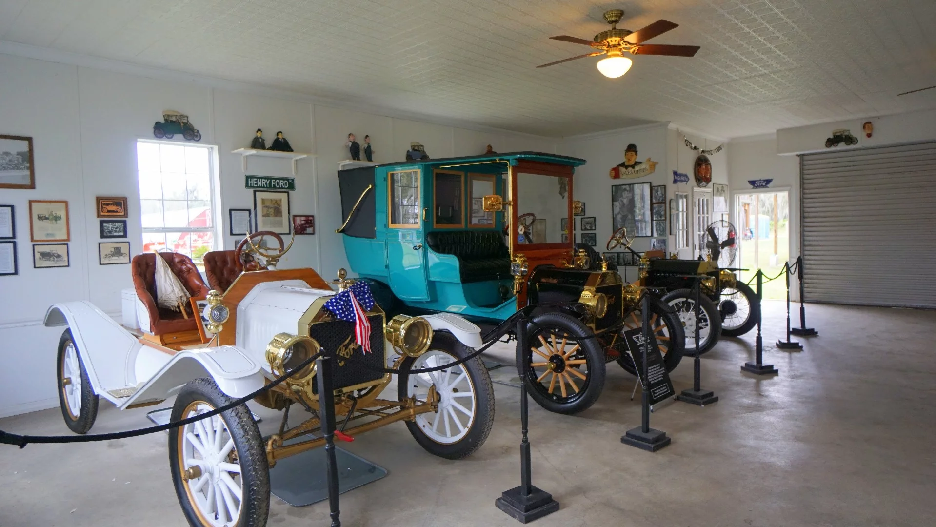 Inside the Car Dealership Display
