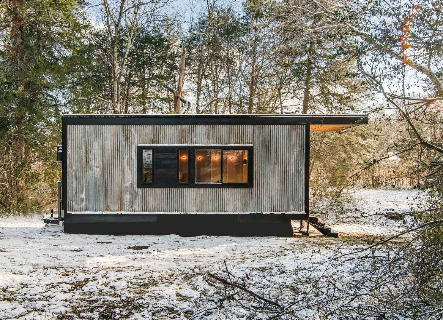 The base model Cornelia tiny home is priced at US$120,000