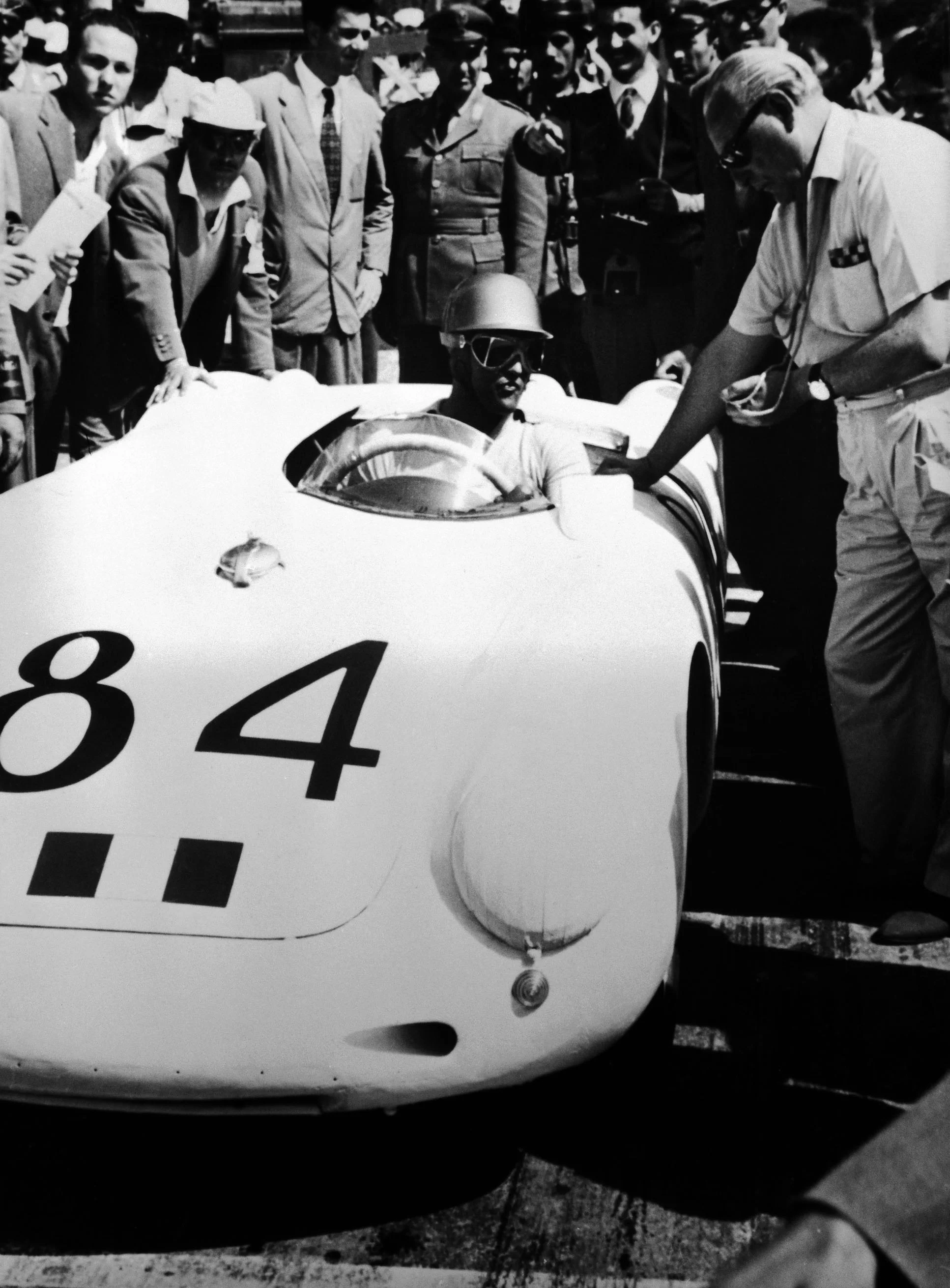 The 1950s-era Porsche Spyder 550