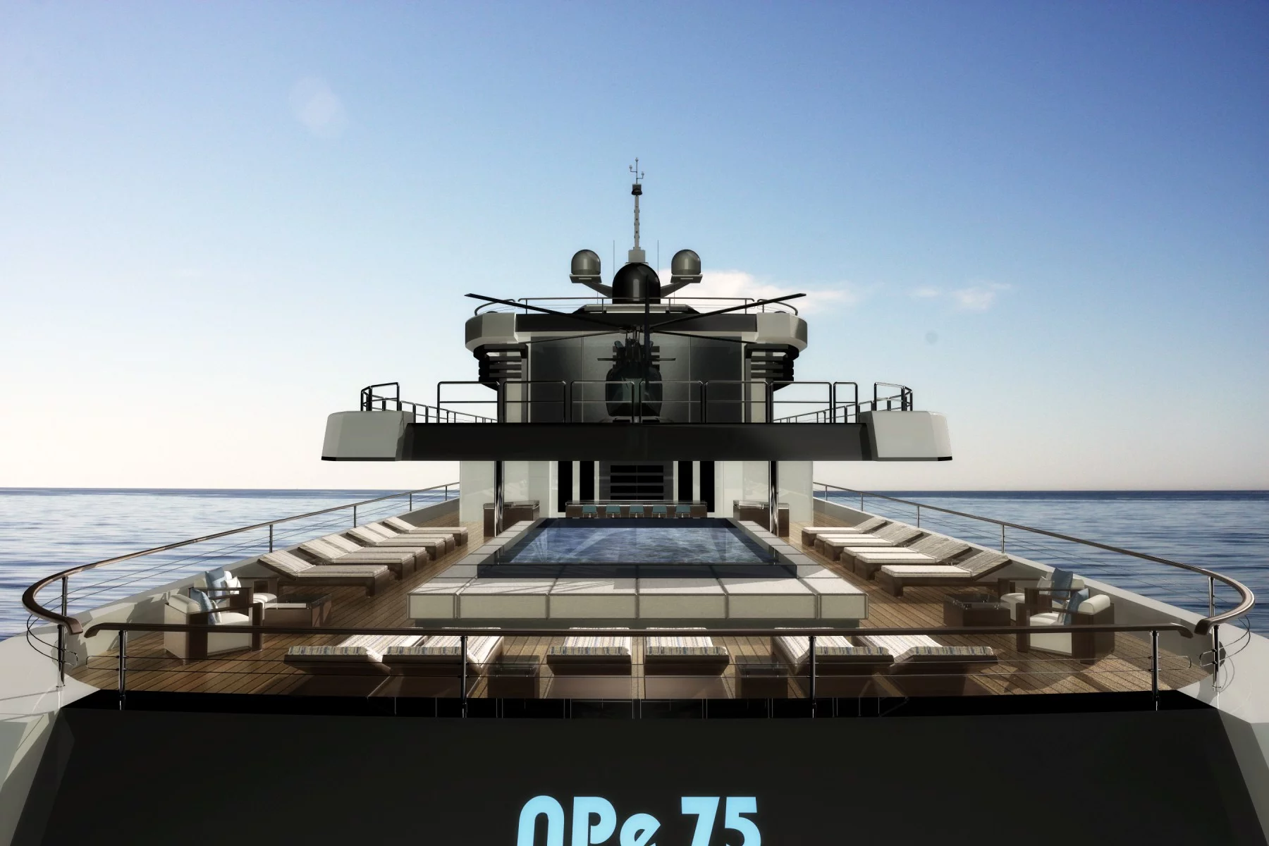 The NPe75 would have a steel hull and aluminum superstructure