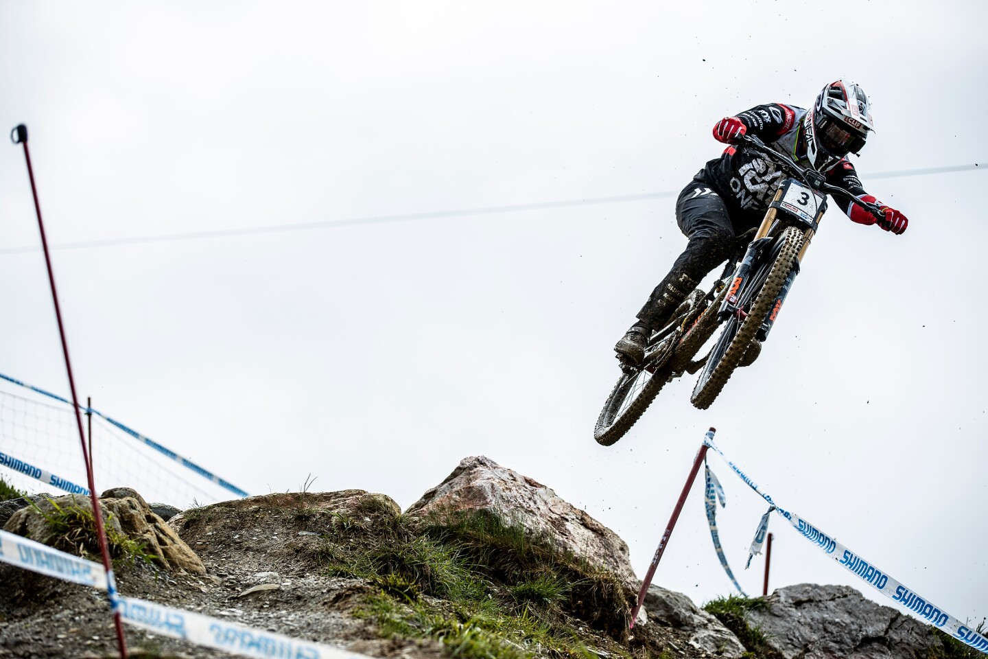 Few bike wheels get the kind of punishment a pro downhill MTB team lays on them