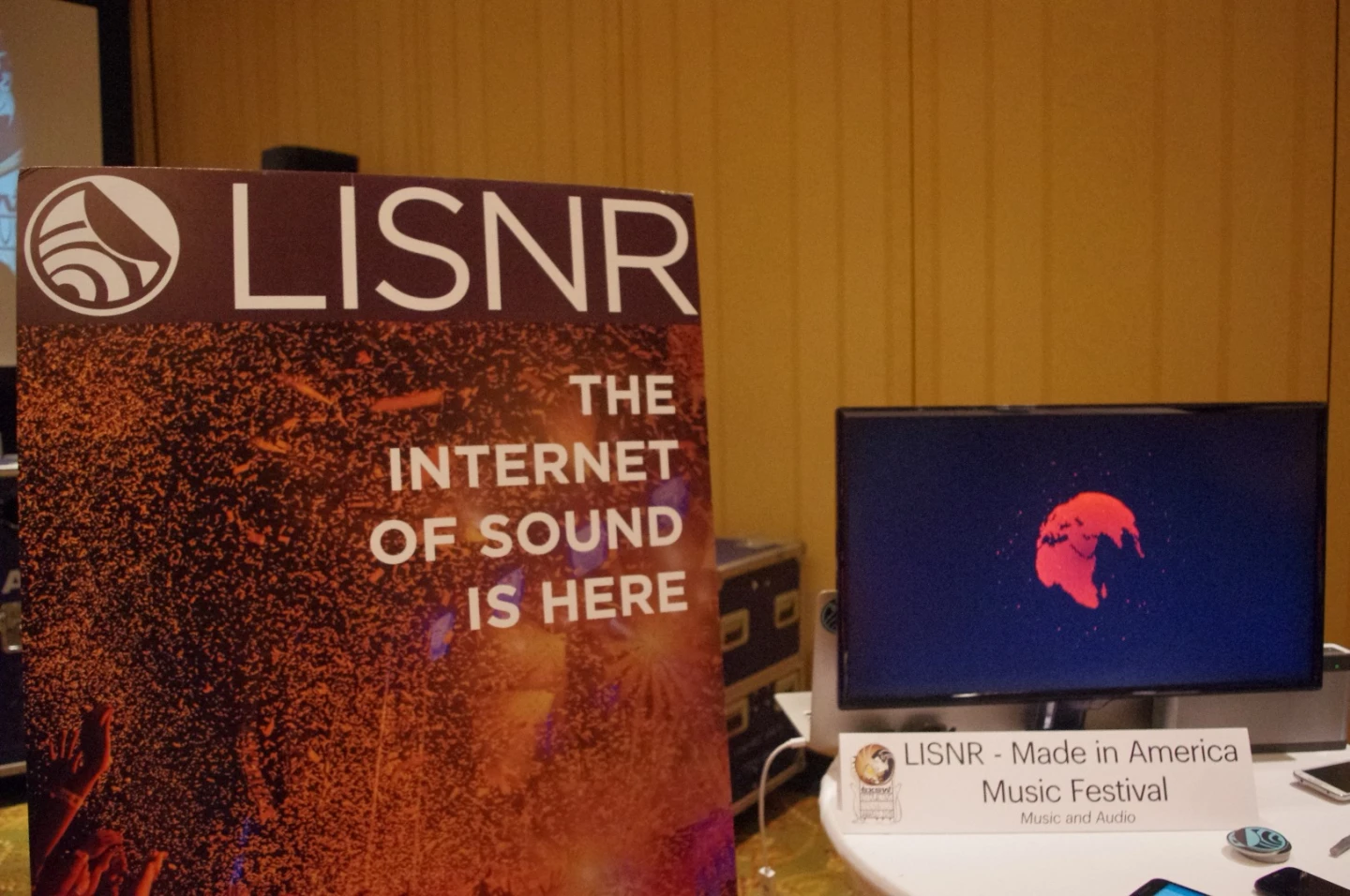 LISNR transmits data through sound that the human ear can't detect