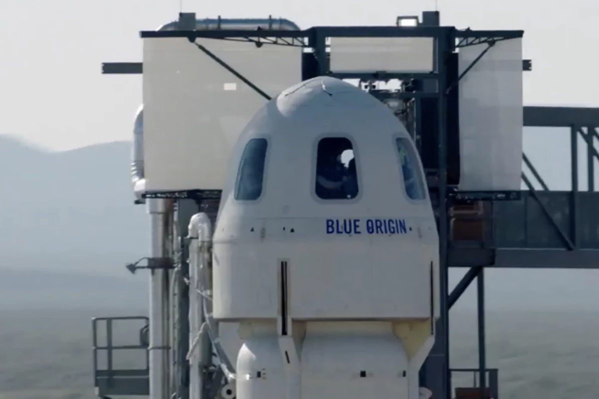 Blue Origin is auctioning a seat on its first crewed flight to space in July