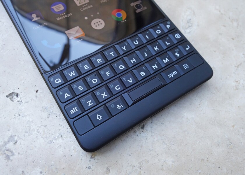 The keyboard on the BlackBerry Key2 is solid and responsive, but do you really need it?