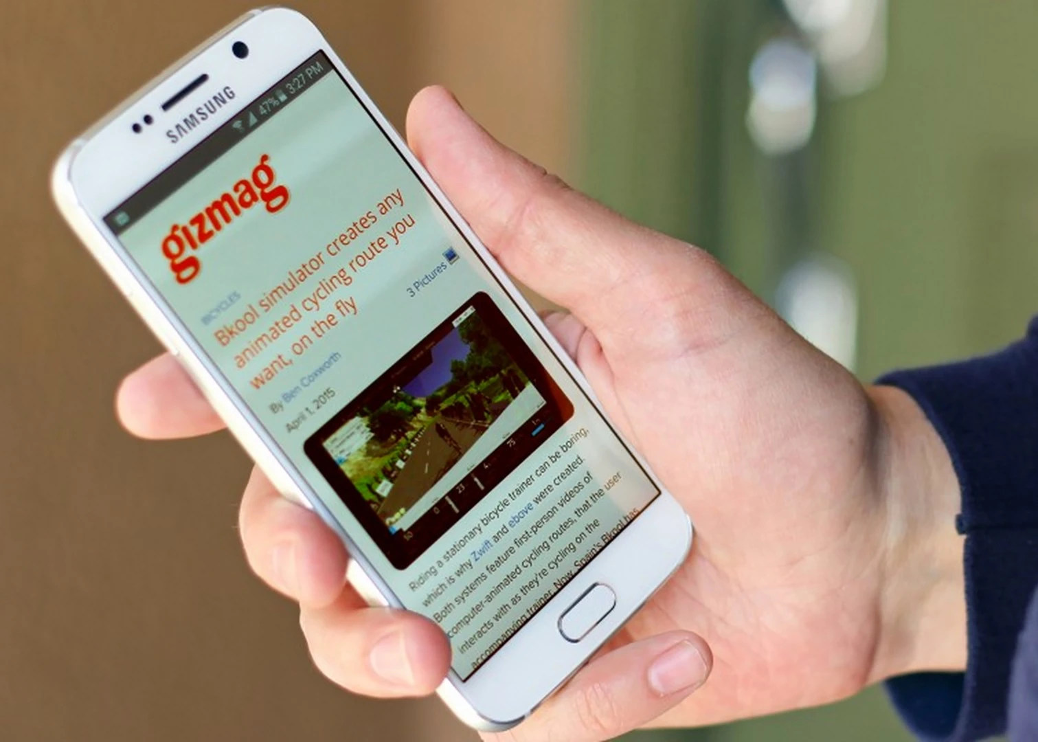 Samsung Galaxy S6: Super AMOLED technology