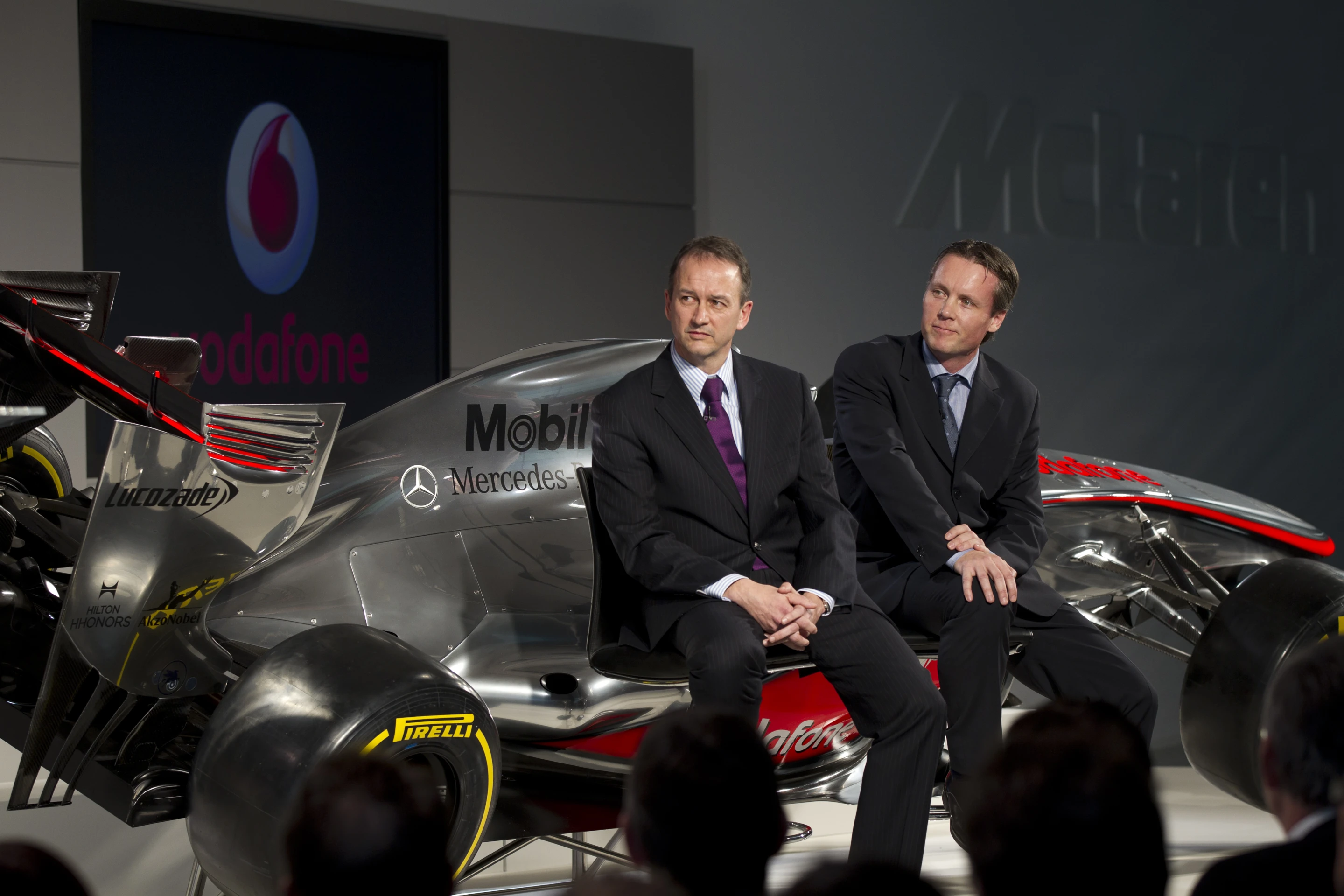 Vodafone McLaren Mercedes 2012 season F1 launch