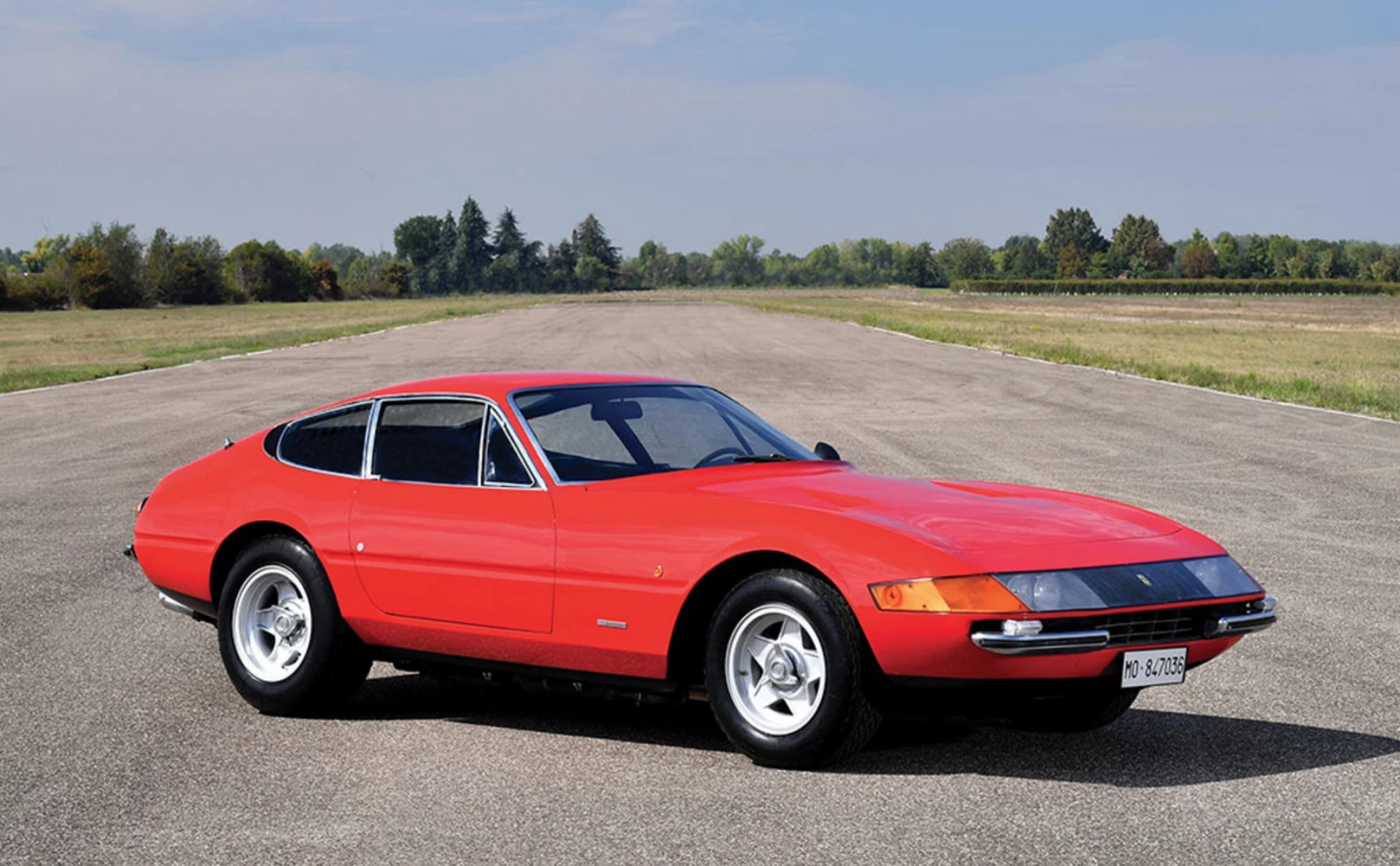 Luigi Compiano's rare Plexiglas-headlight 1969 Ferrari 365 GTB/4 Daytona