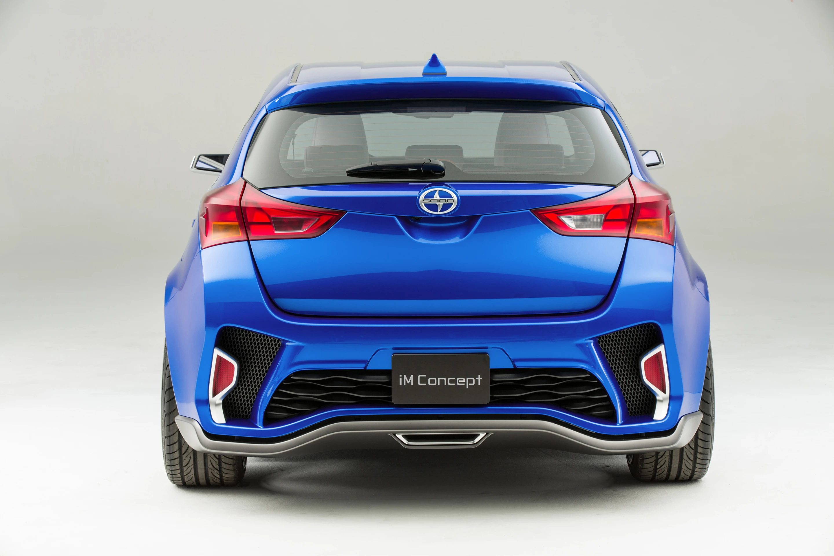 A rear view of the iM Concept