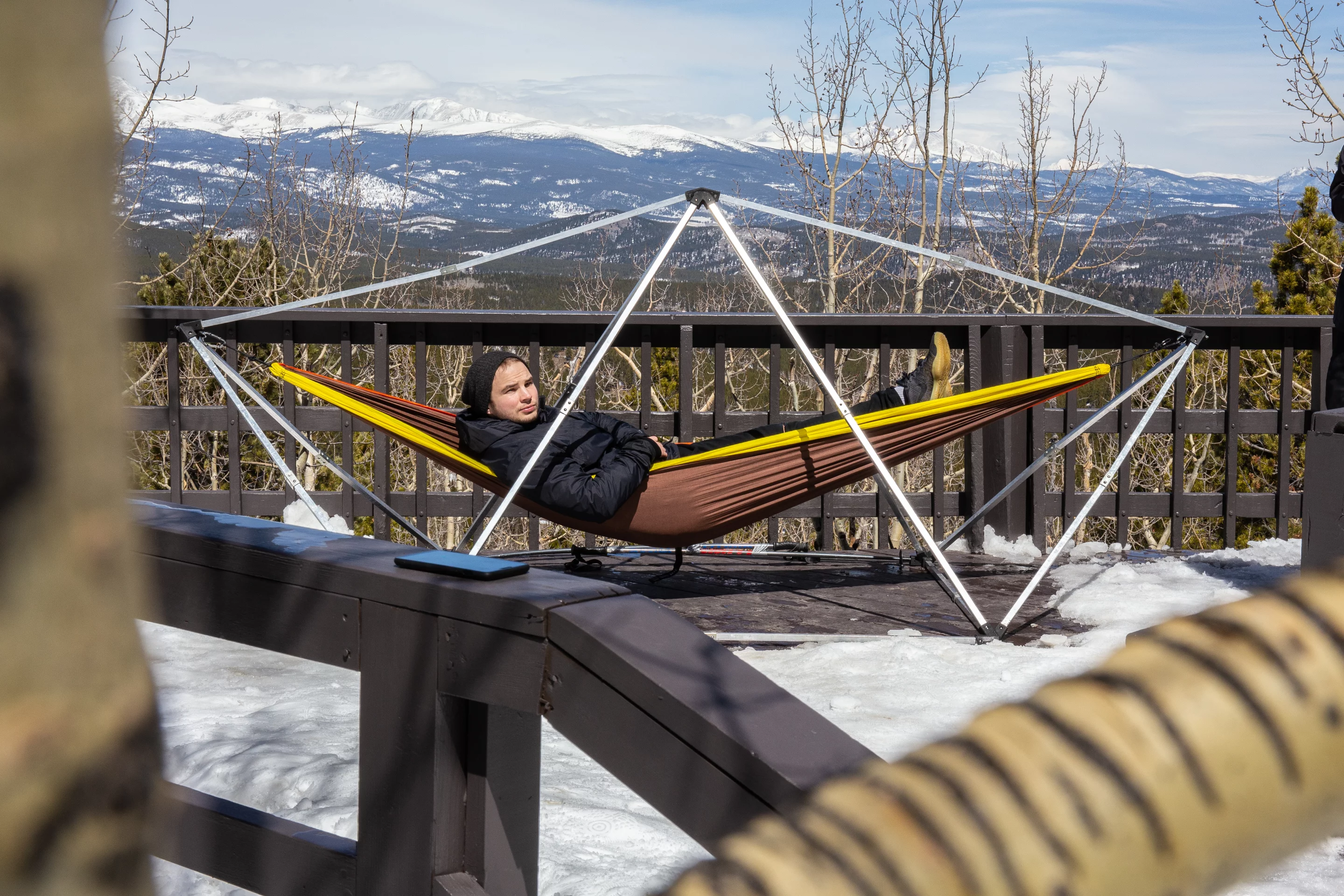 The Hang Solo in action