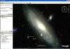 The Andromeda Galaxy on Google Sky