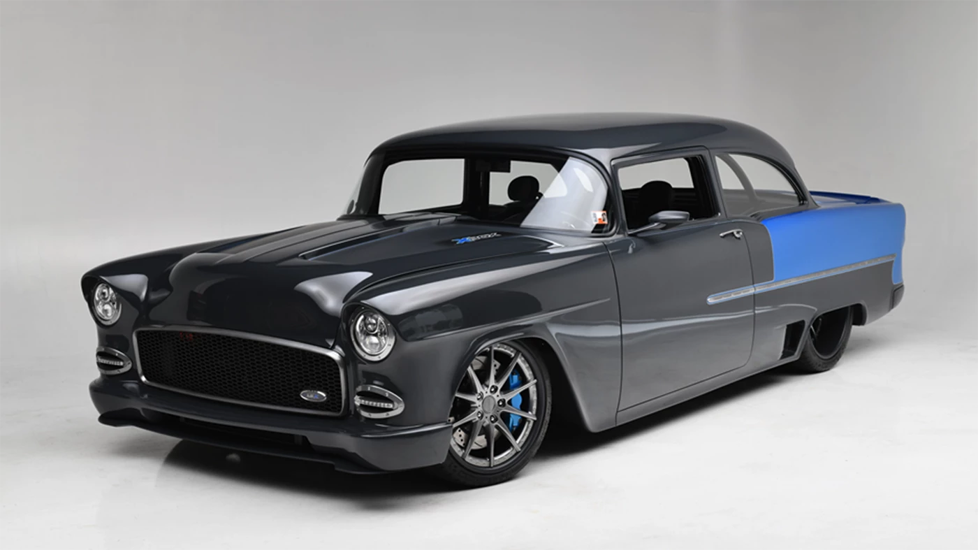 $255,200 | 1955 CHEVROLET 210 CUSTOM SEDAN "X-BOX" | Auction Link: Barrett-Jackson