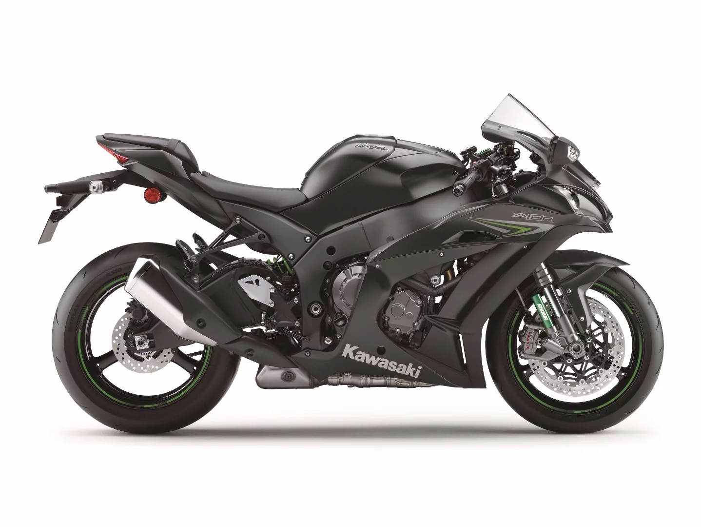 2016 Kawasaki Ninja ZX-10R in Metallic Matte Carbon Grey