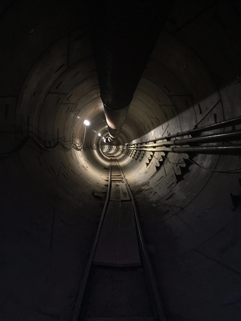 The Boring Company's proof-of-concept tunnel beneath LA