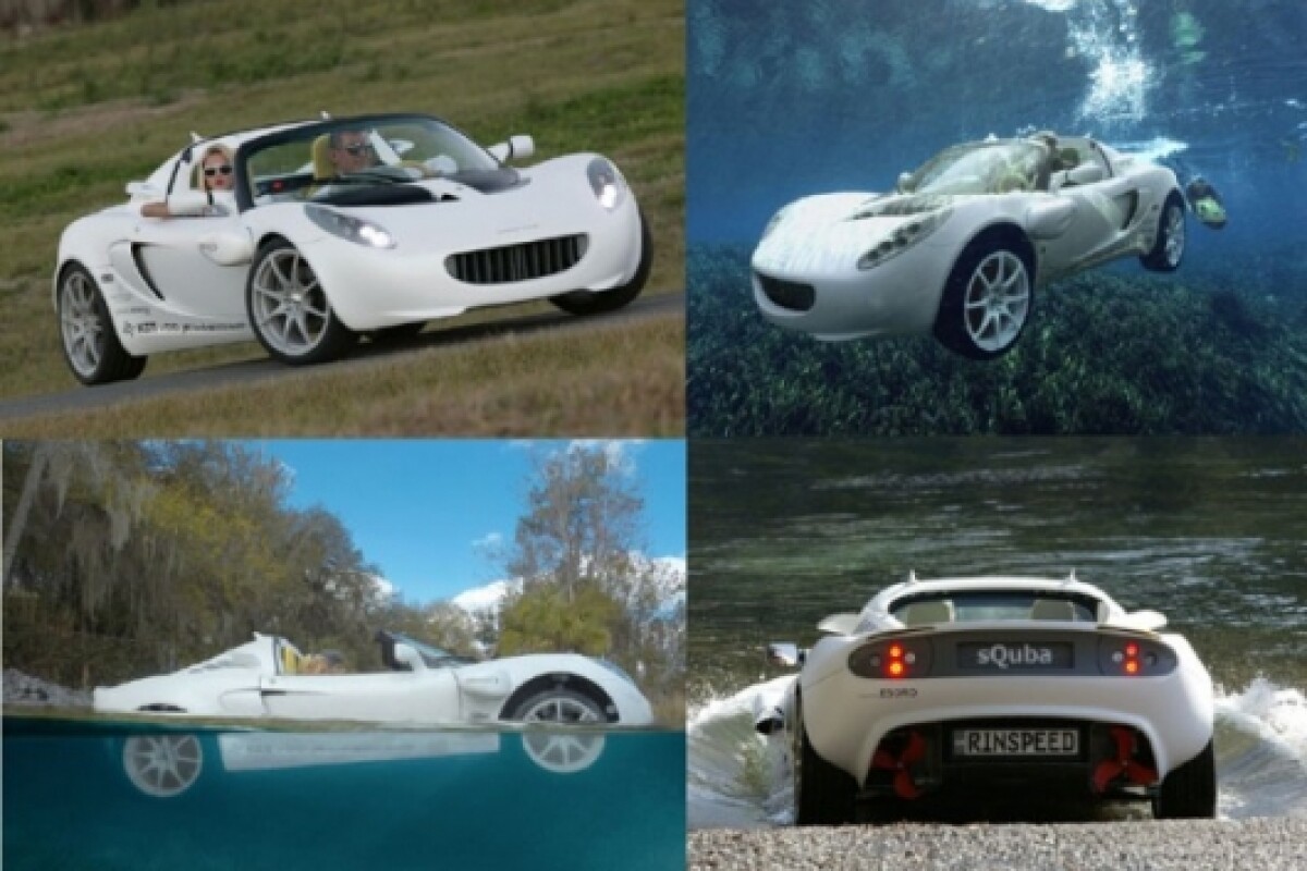 Rinspeed S Spectacular Zero Emission Amphibious Concept Car With the help of one millions euros. rinspeed s spectacular zero emission