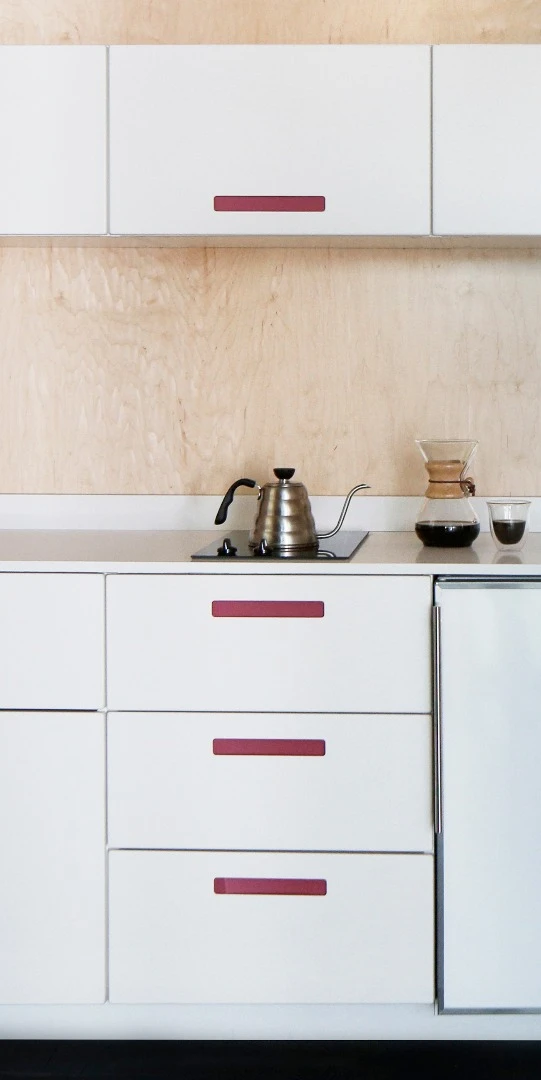 The full Plús Hús comes complete with a smart little kitchen