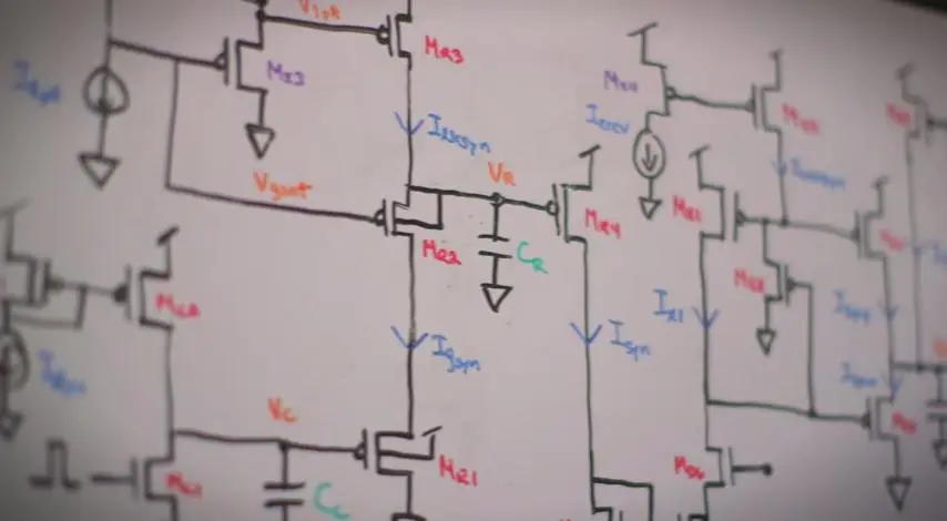 Neurogrid treats all signals as analog, leading to massive power savings (Image: Stanford University)