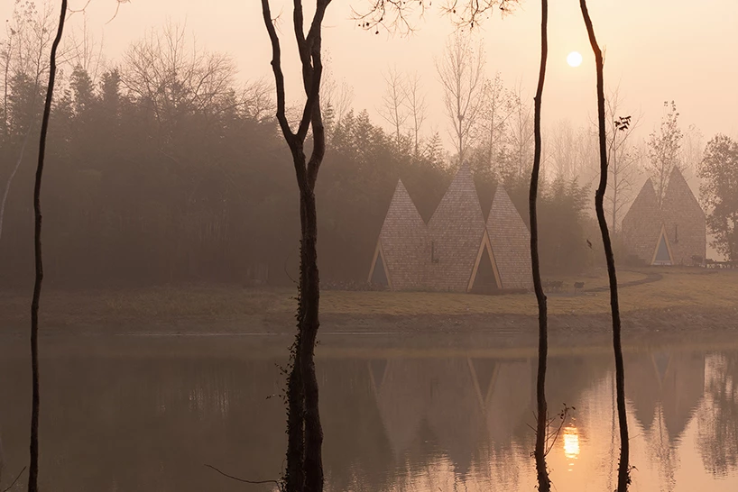 The Sprite Cabin seamlessly merges within the surrounding landscape