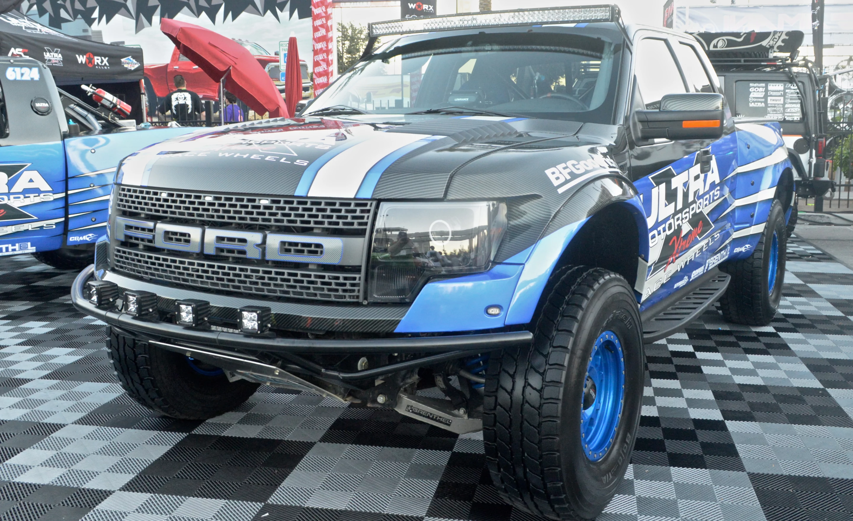 SCORE Baja 1000 area at SEMA Show 2014 (Photo: C.C. Weiss/Gizmag)