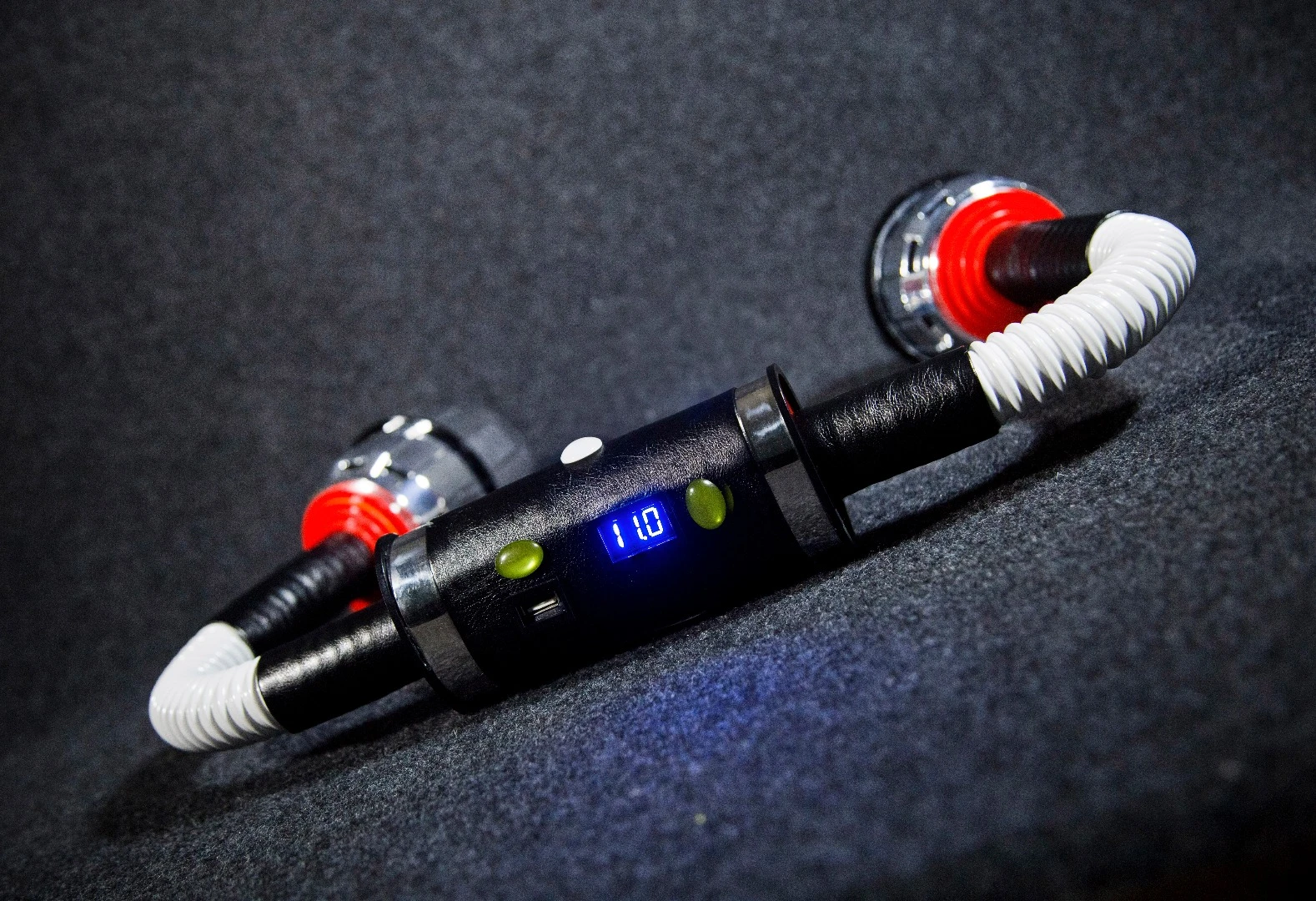 The Repulsor flashlight looks like it could have been a prop from the original 1984 Ghostbusters movie