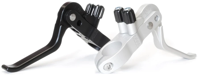 Paul's Duplex lever allows disabled cyclists to activate both brakes with one hand