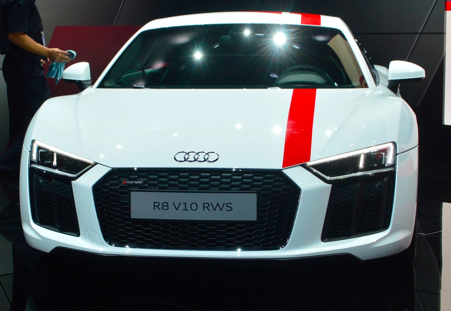 The Audi R8 V10 RWS debuts at IAA 2017