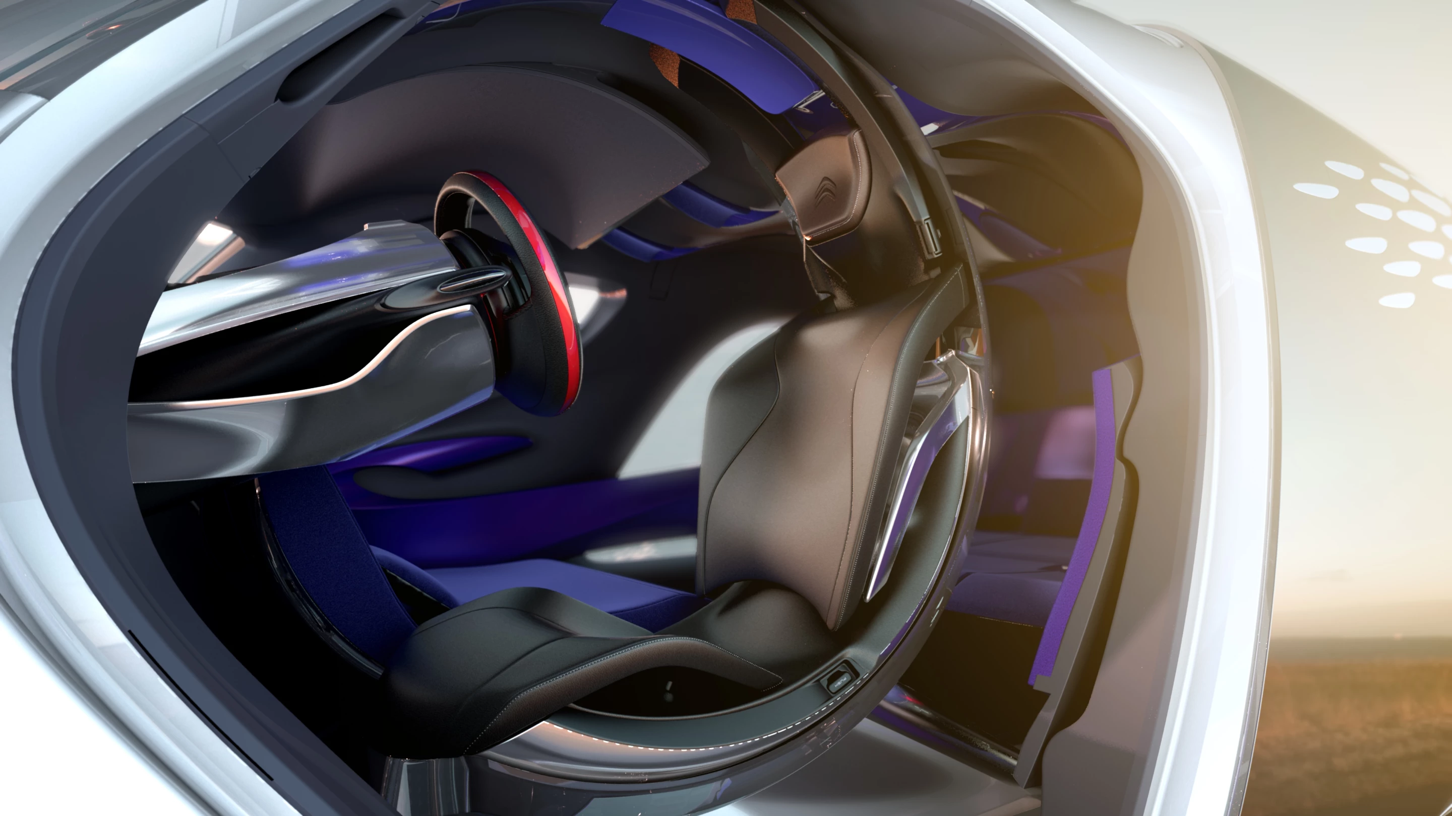 Citroen's Tubik - interior