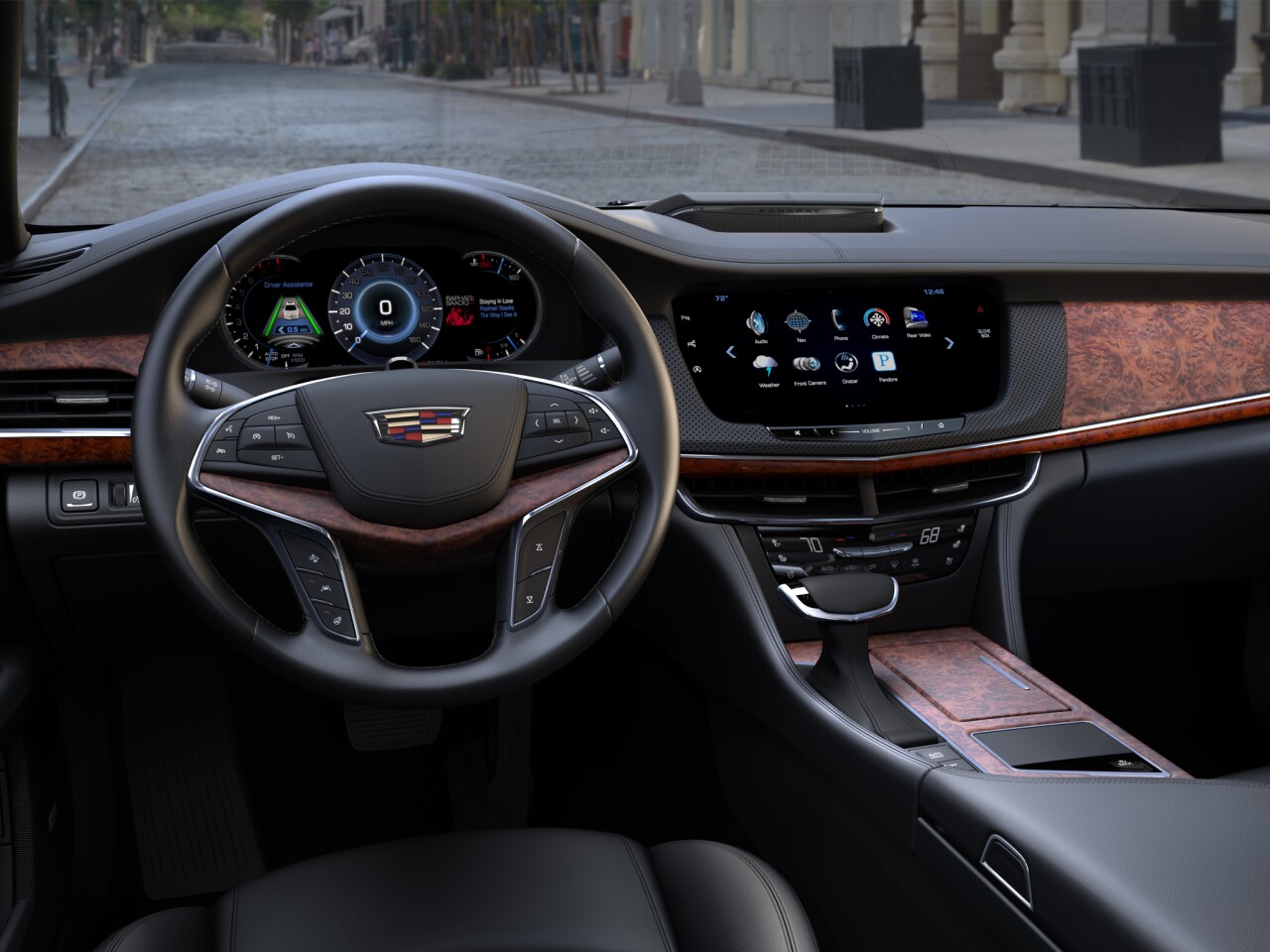 A 34 speaker Bose Panaray audio system features in the CT6