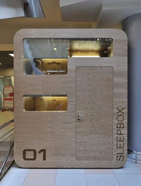 Arch Group's first Sleepbox unit at Sherematyevo Airport Moscow