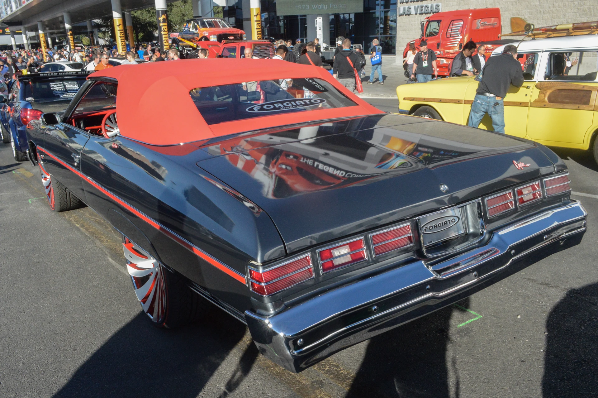 Forgiato Wheels outside at SEMA (Photo: C.C. Weiss/Gizmag)