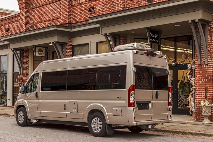 The all-new Roadtrek Zion seats up to five and sleeps three
