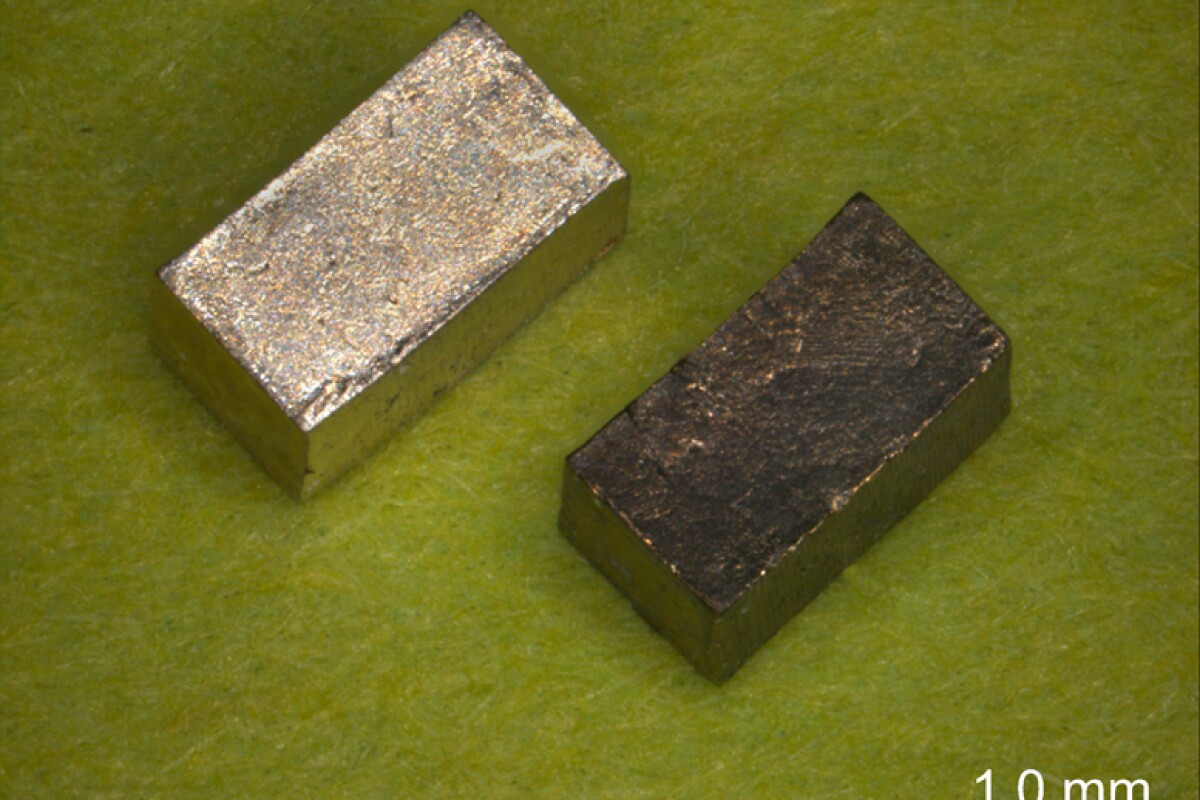 Metallic material can switch back and forth between hard and soft 