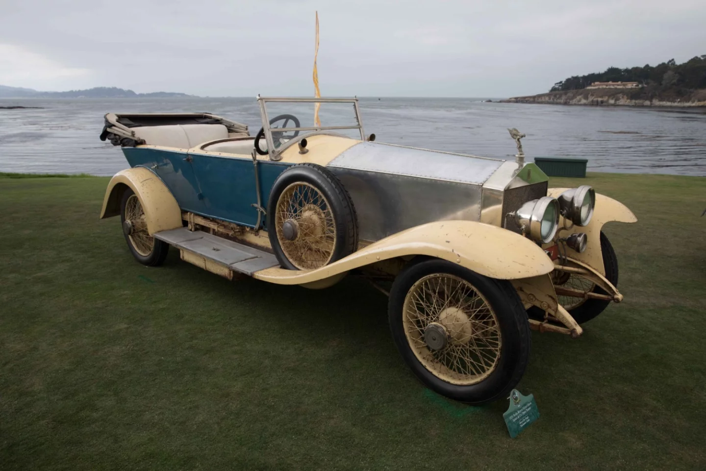 The winner of the FIVA Prewar Trophy was this 1921 Rolls-Royce Silver Ghost James & Co. Open Tourer owned by Kesri Dev Singh, Wankaner, India