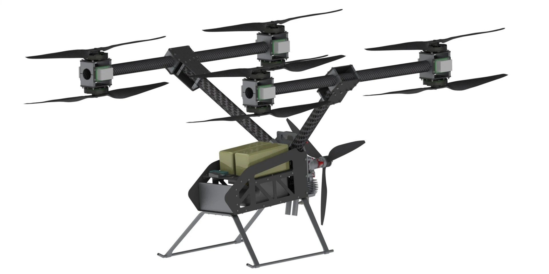 A quarter scale ATLIS prototype has been designed and built by Aergility and Watts Innovations