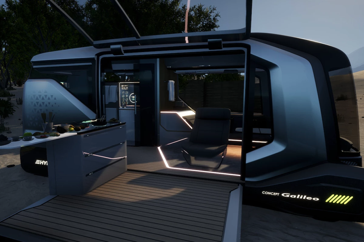 Hymer Galileo Concept Imagines Self Driving Camper Pods