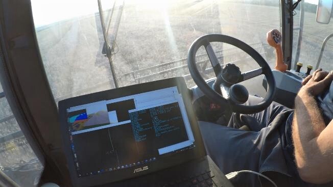 Human operators will be present in the cabins of the kitted out combines, but the self-driving system will allow them to focus on control of harvesting systems such as setting the angle of the header