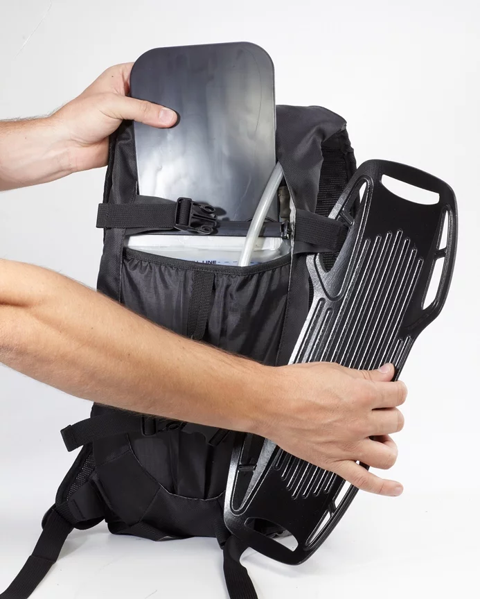 The Guardian fits more comfortably under jackets, body armor and jerseys