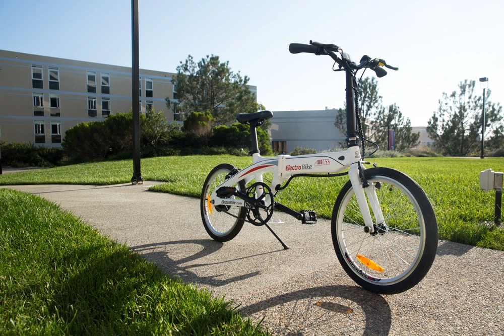 Kenda 20-inch wheels make for a smooth, quiet ride