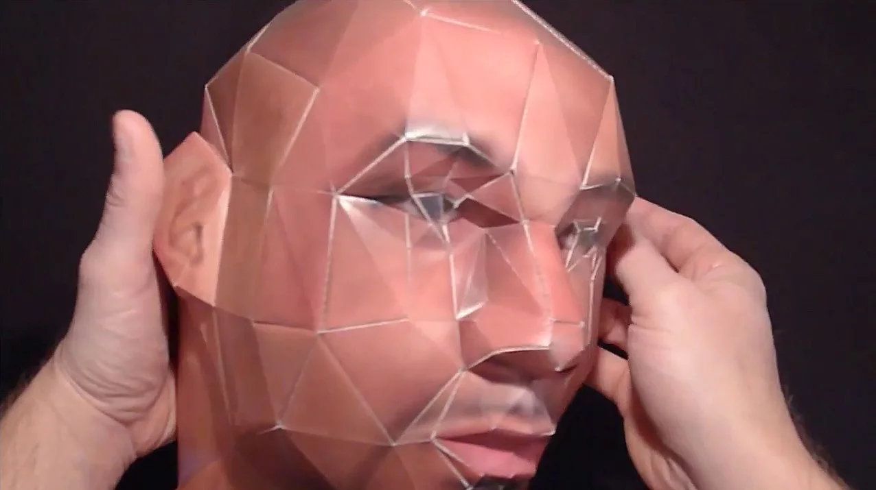 Another example of a paper face model