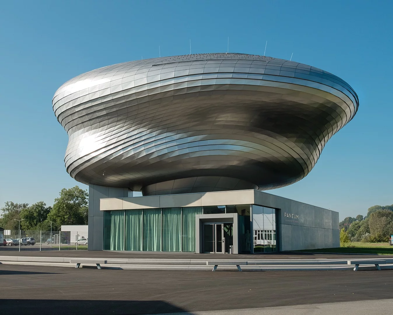 The recently-completed Paneum (aka House of Bread) was created for bread company Backaldrin