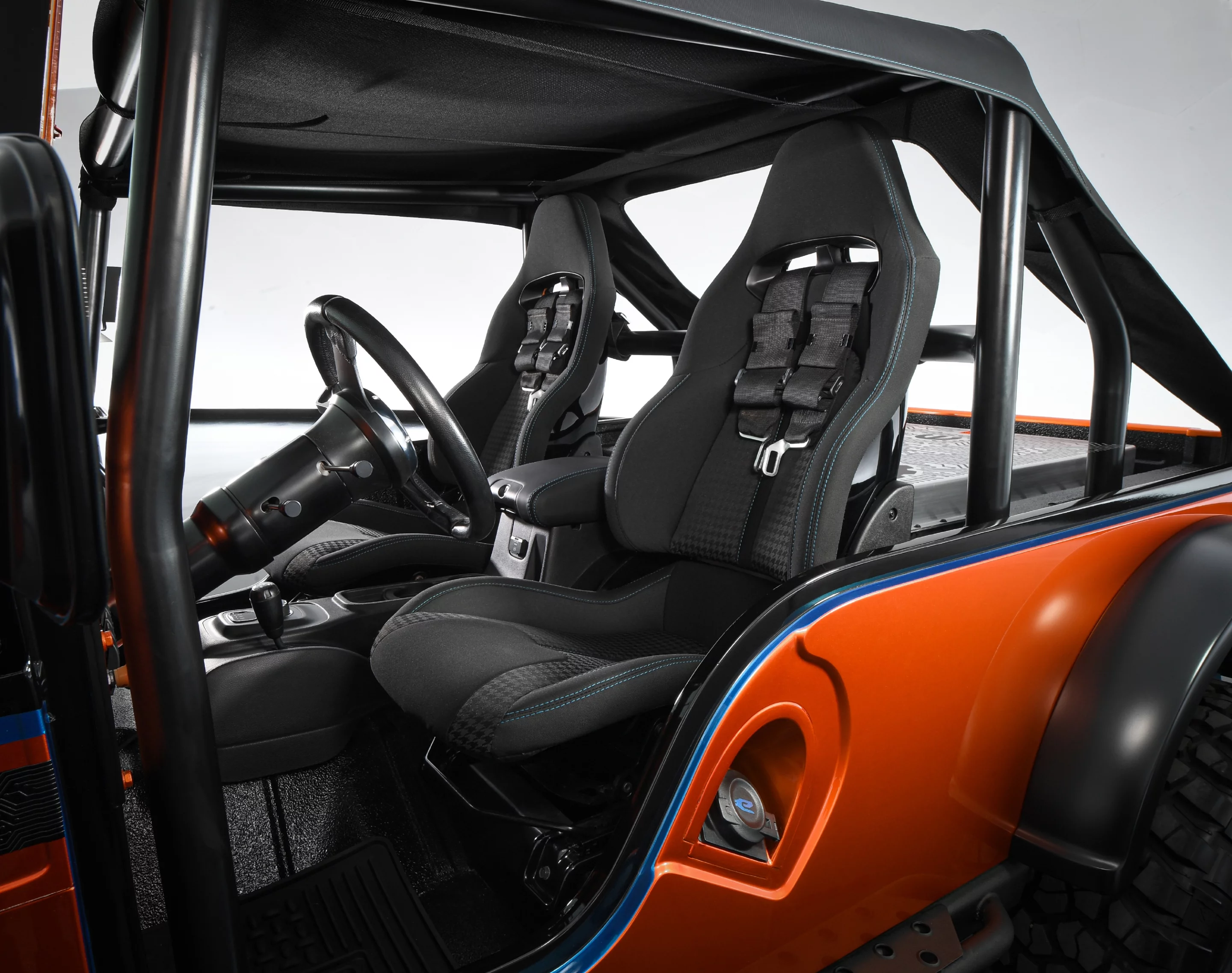 Mopar puts the seats on custom risers